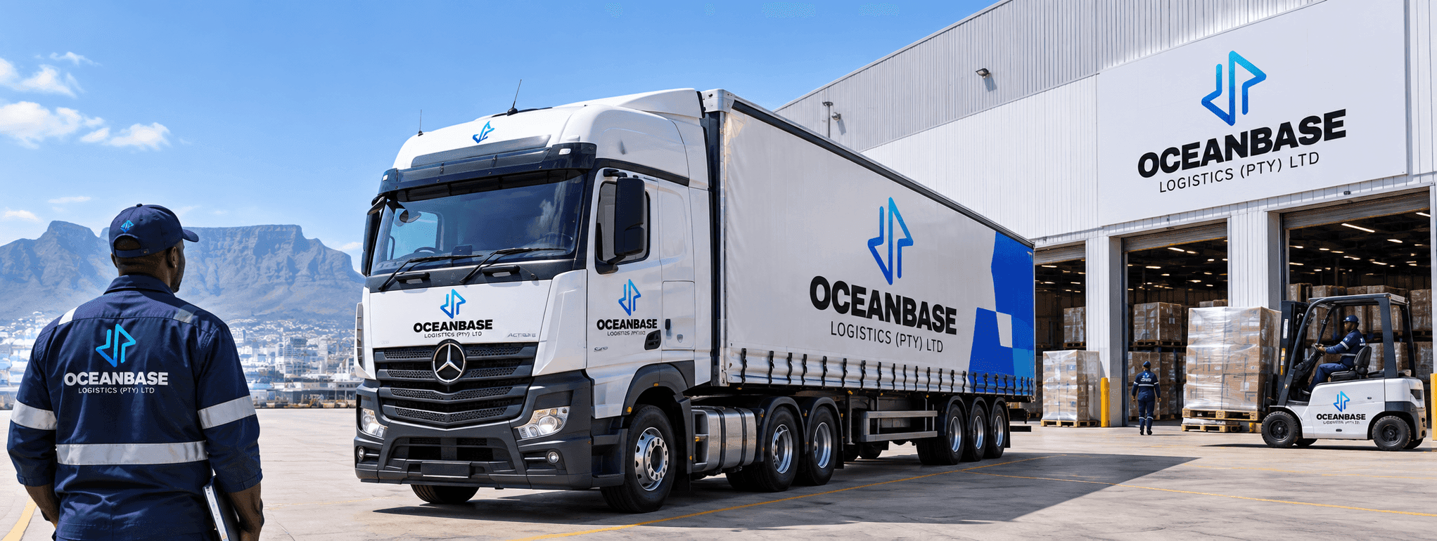 Oceanbase truck and warehouse operations