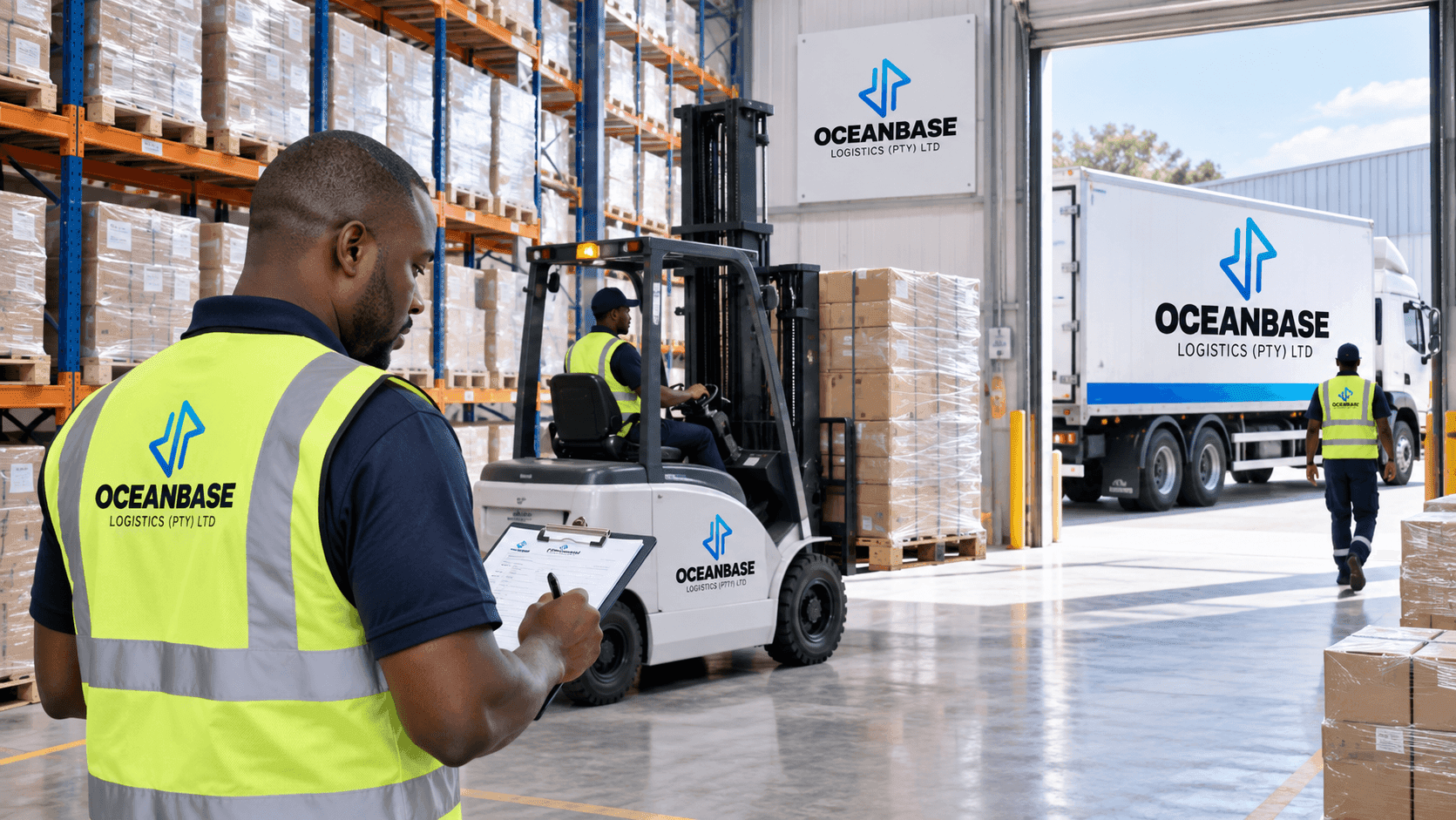 Interior of an Oceanbase warehouse
