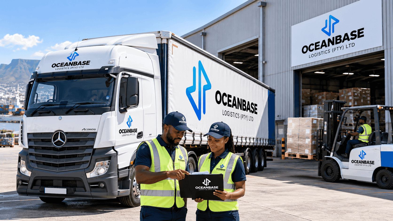 Warehouse and transport operations working together