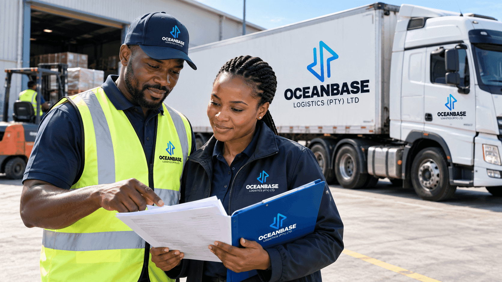 Freight documentation being reviewed